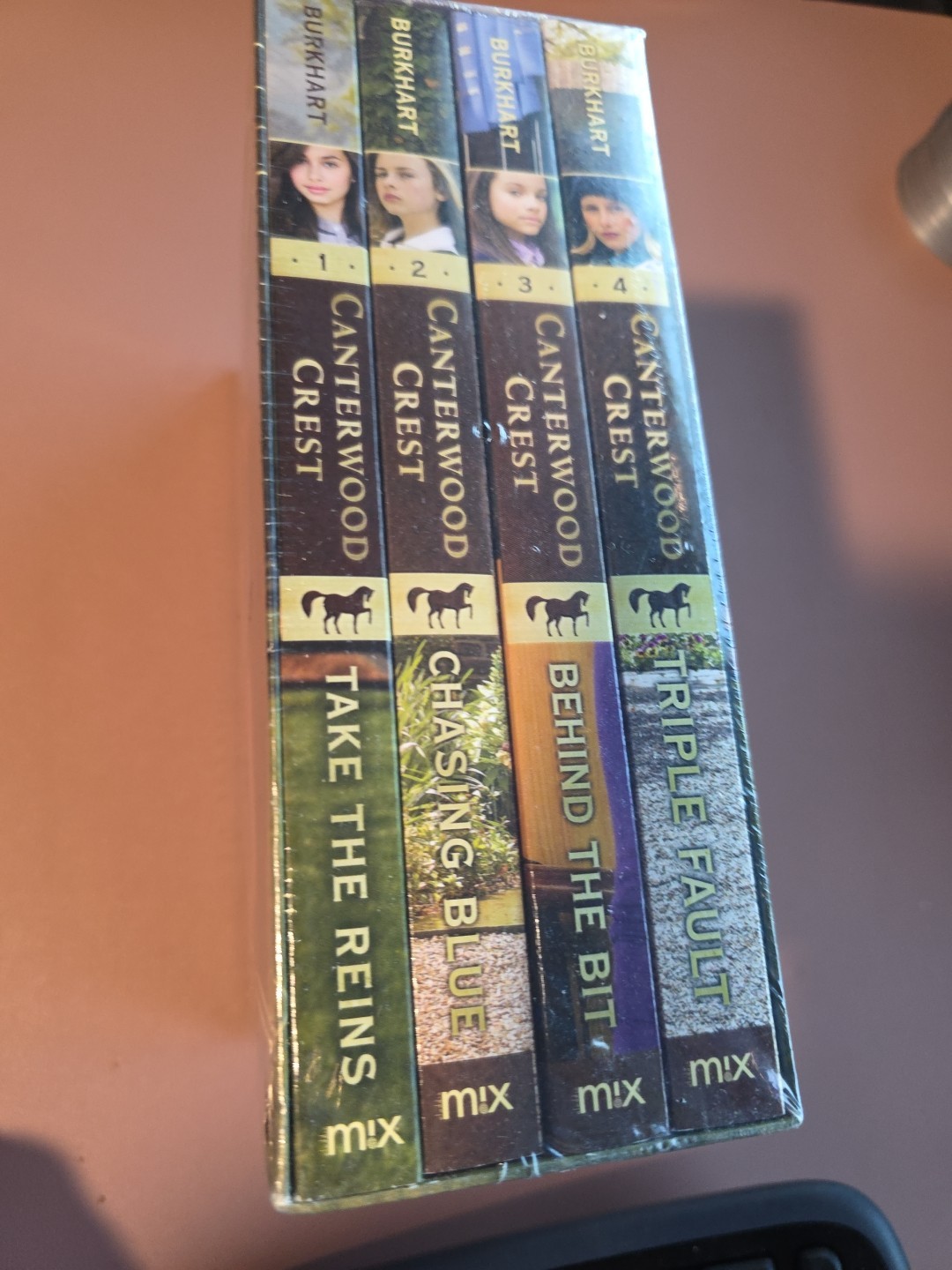 Canterwood Crest Stable of Stories Jessica Burkhart NEW in shrinkwrap 4 vols.