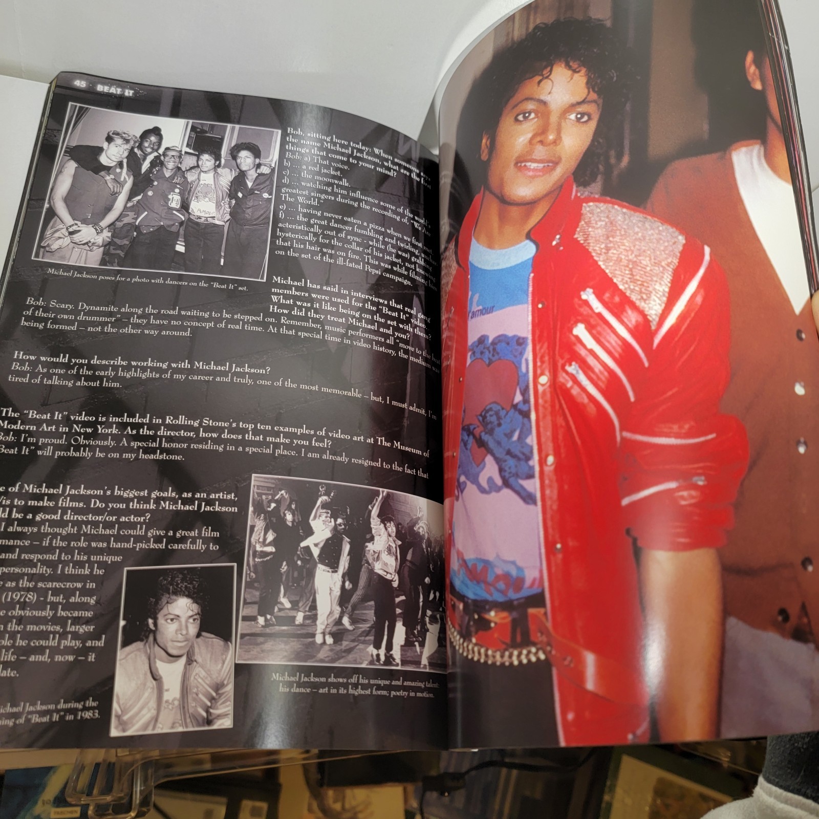 Thriller 25 The Book Michael Jackson 2008 Collectable 25th Anniversary Book