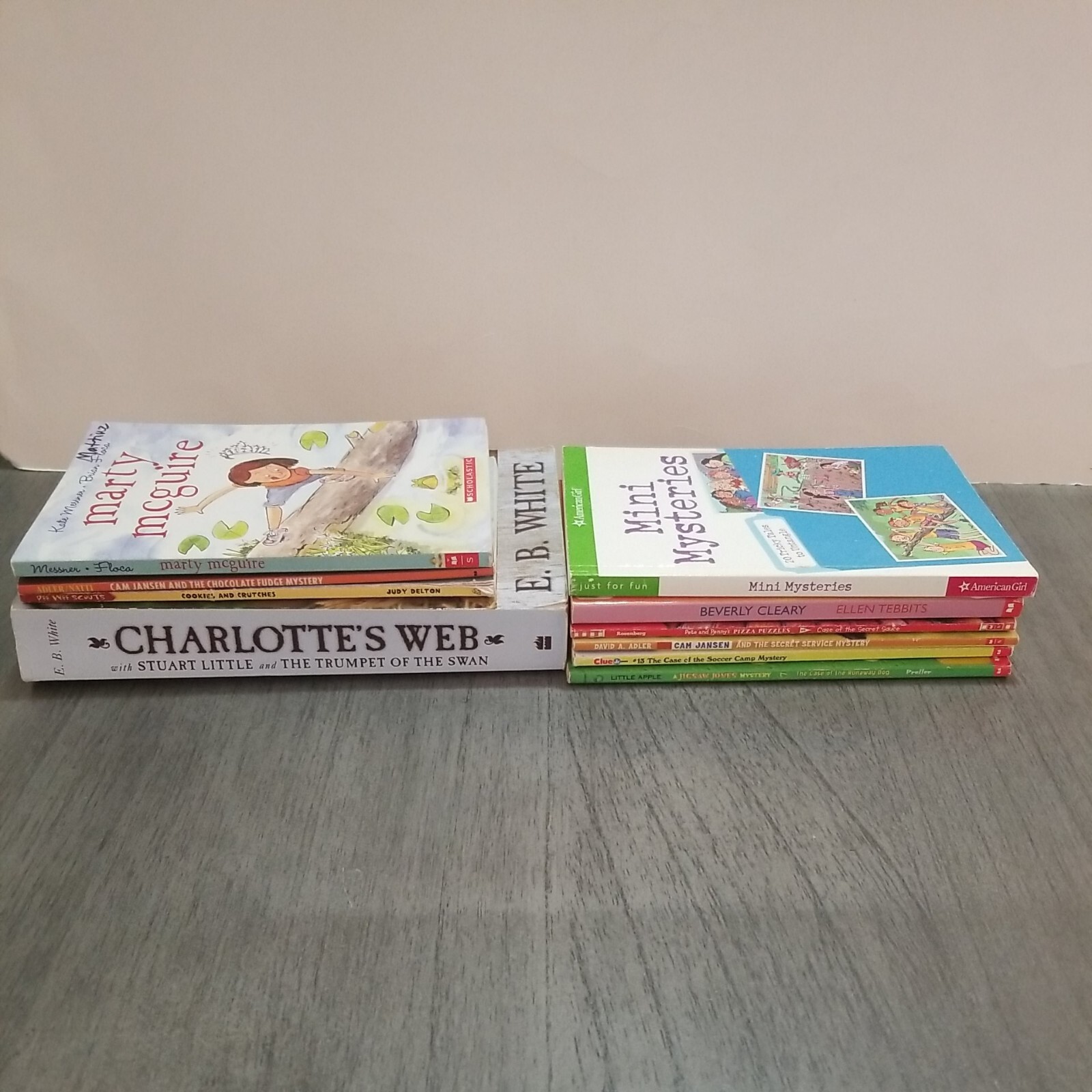 Lot of 10 Mixed Random Children’s Books and Young Adult Novels, Classic Stories