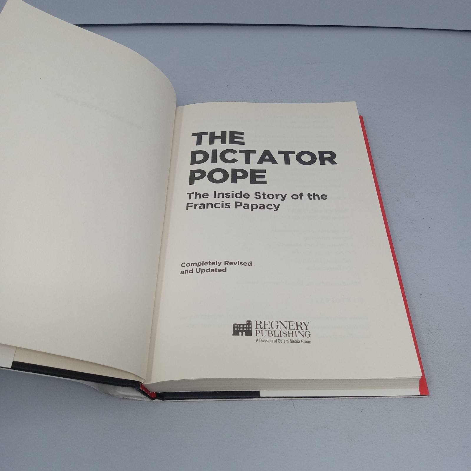 The Dictator Pope: 2018 Regnery Publishing Hardcover by Marcantonio Colonna