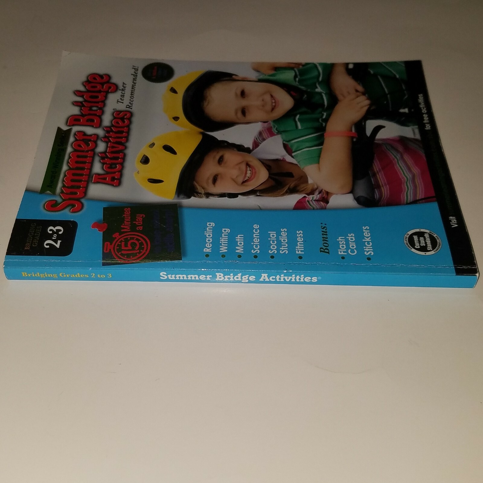 Summer Bridge Activities Grades 2 to 3 Workbook Reading Writing Math NEVER USED