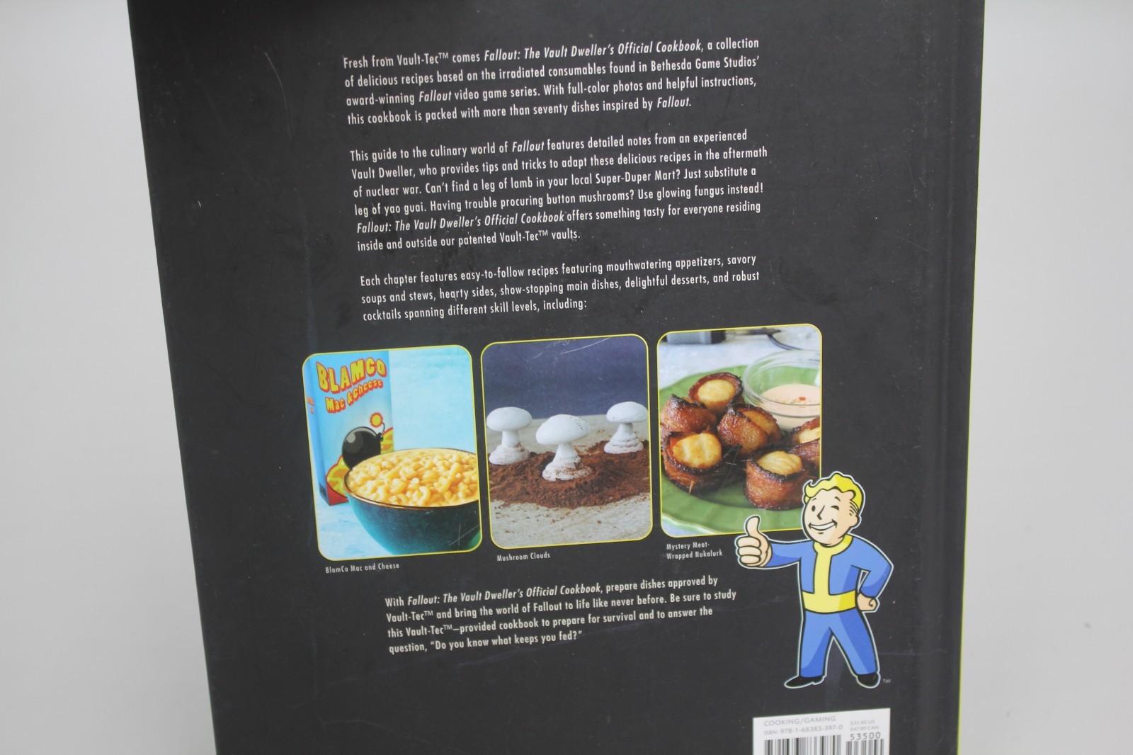 Fallout: The Vault Dwellers Official Cookbook Hardcover Chef Yummy Very Nice