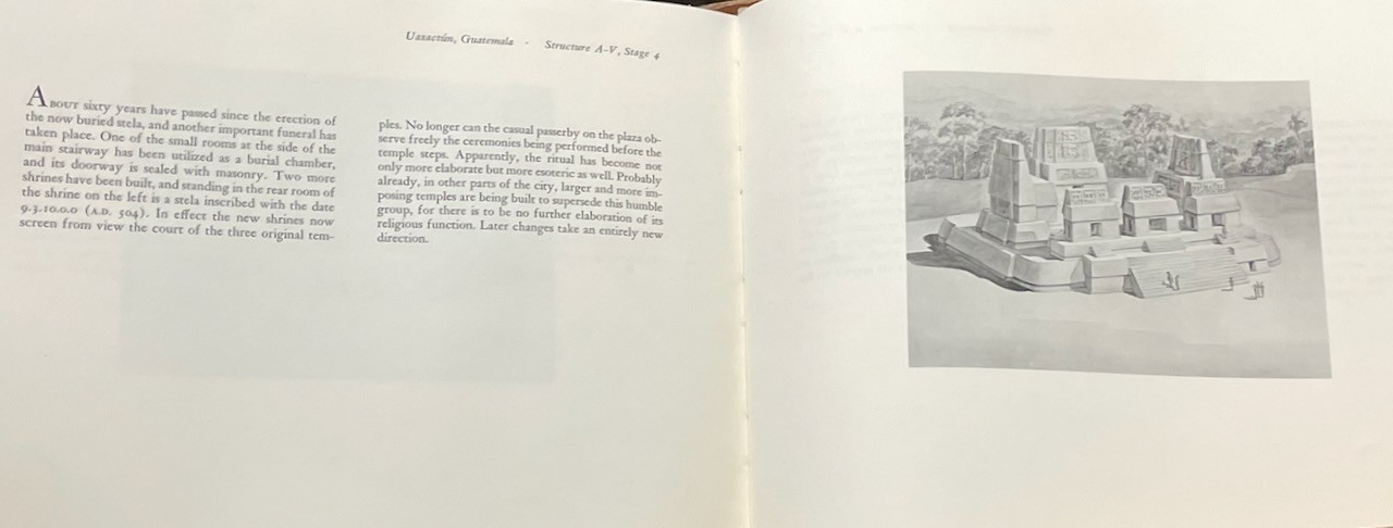 An Album of Maya Architecture / Tatiana Proskouriakoff / 1978 HC DJ Illus.
