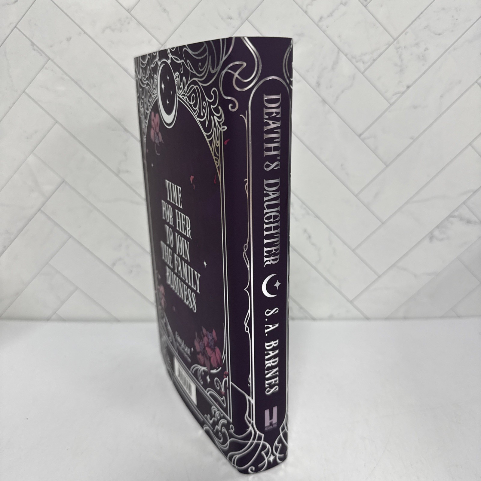 Fairyloot Special Edition Death’s Daughter by S.A. Barnes Sprayed Edges