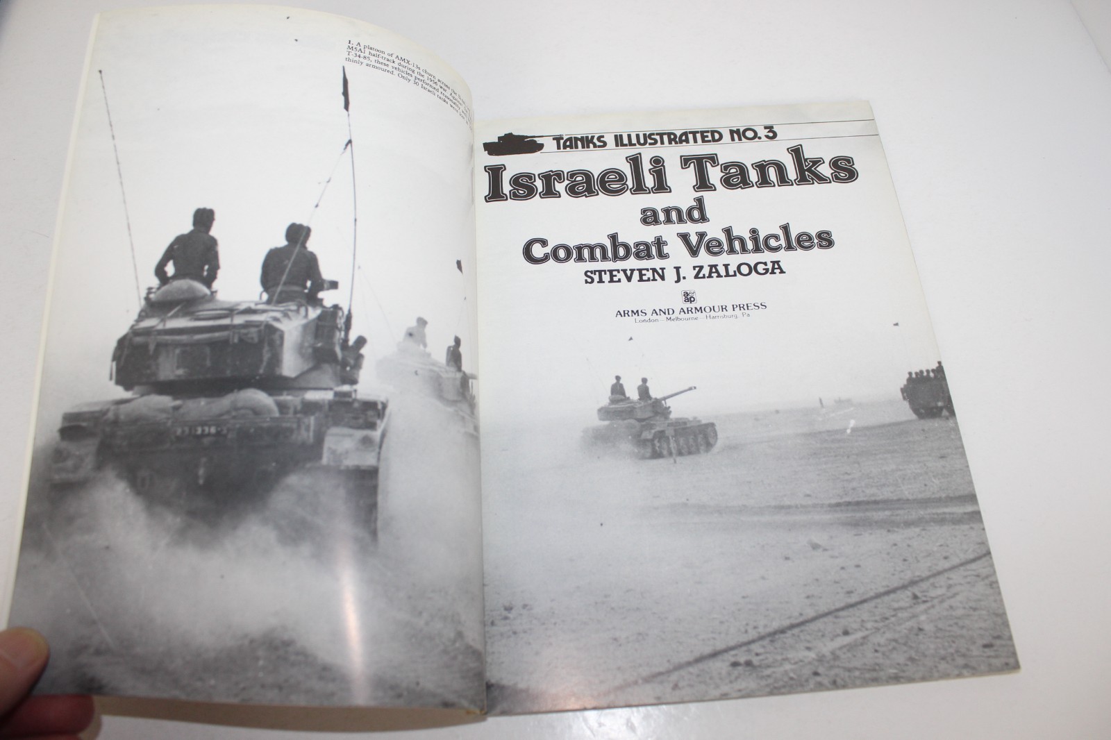 Lot of 6 Tanks Illustrated Arms and Armour Press – Nos. 1, 2, 3, 4, 5, 6 LN
