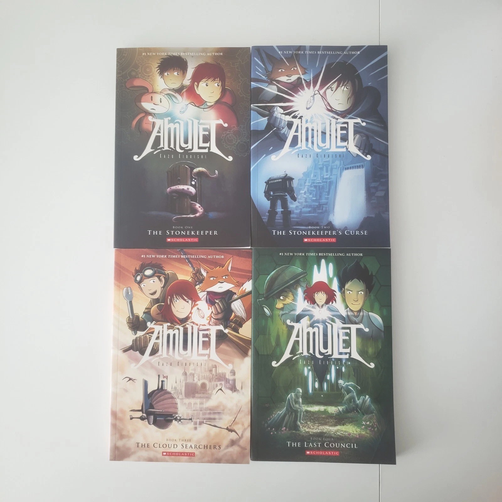 Amulet Complete Box Set Books 1–8 Kazu Kibuishi 2018 TP Graphic Novels