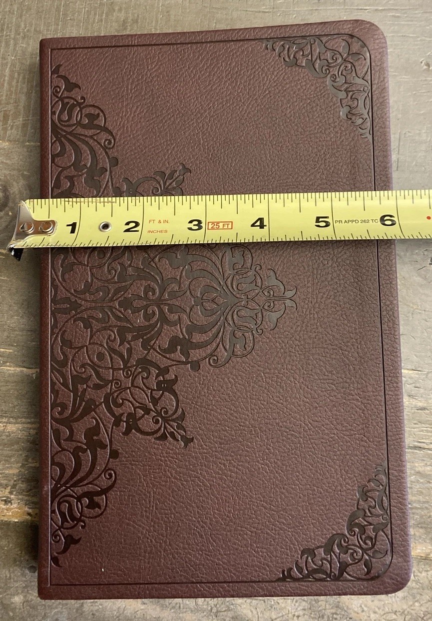 Premium Gift Bible-ESV-Filigree Design (Leather / Fine Binding) New Open Box