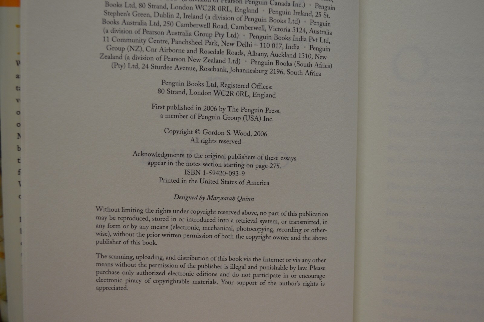 Revolutionary Characters : What Made the Founders Different by Gordon S.♊