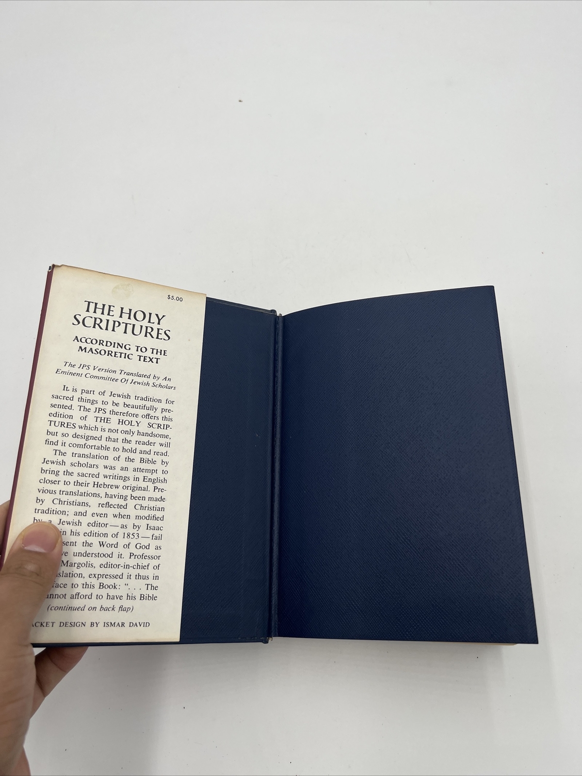 The Holy Scriptures According to the Masoretic Text: A New Translation 1955