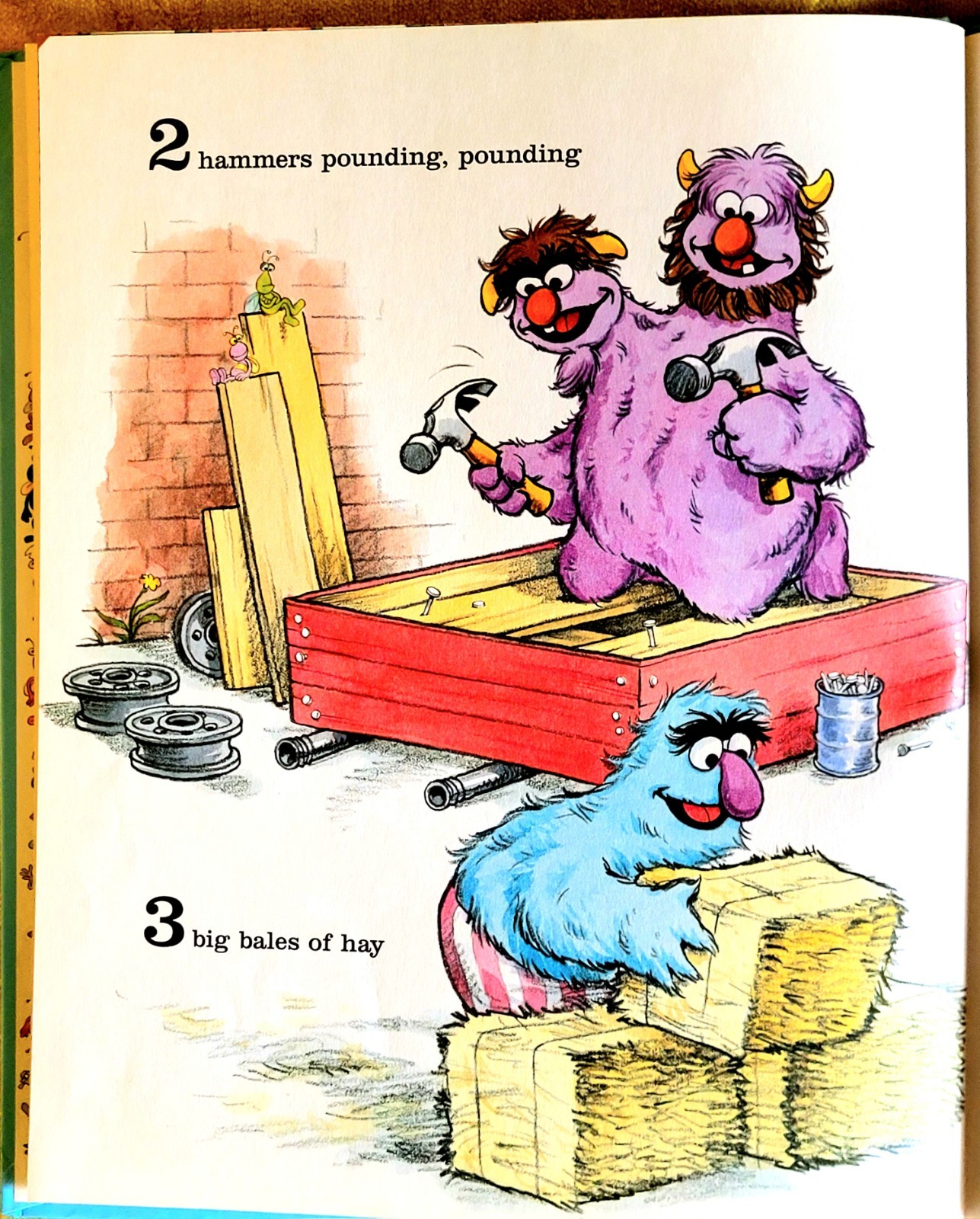 CTW SESAME STREET 1, 2, 3: A COUNTING BOOK FROM 1 TO 100 IN PERFECT CONDITION!