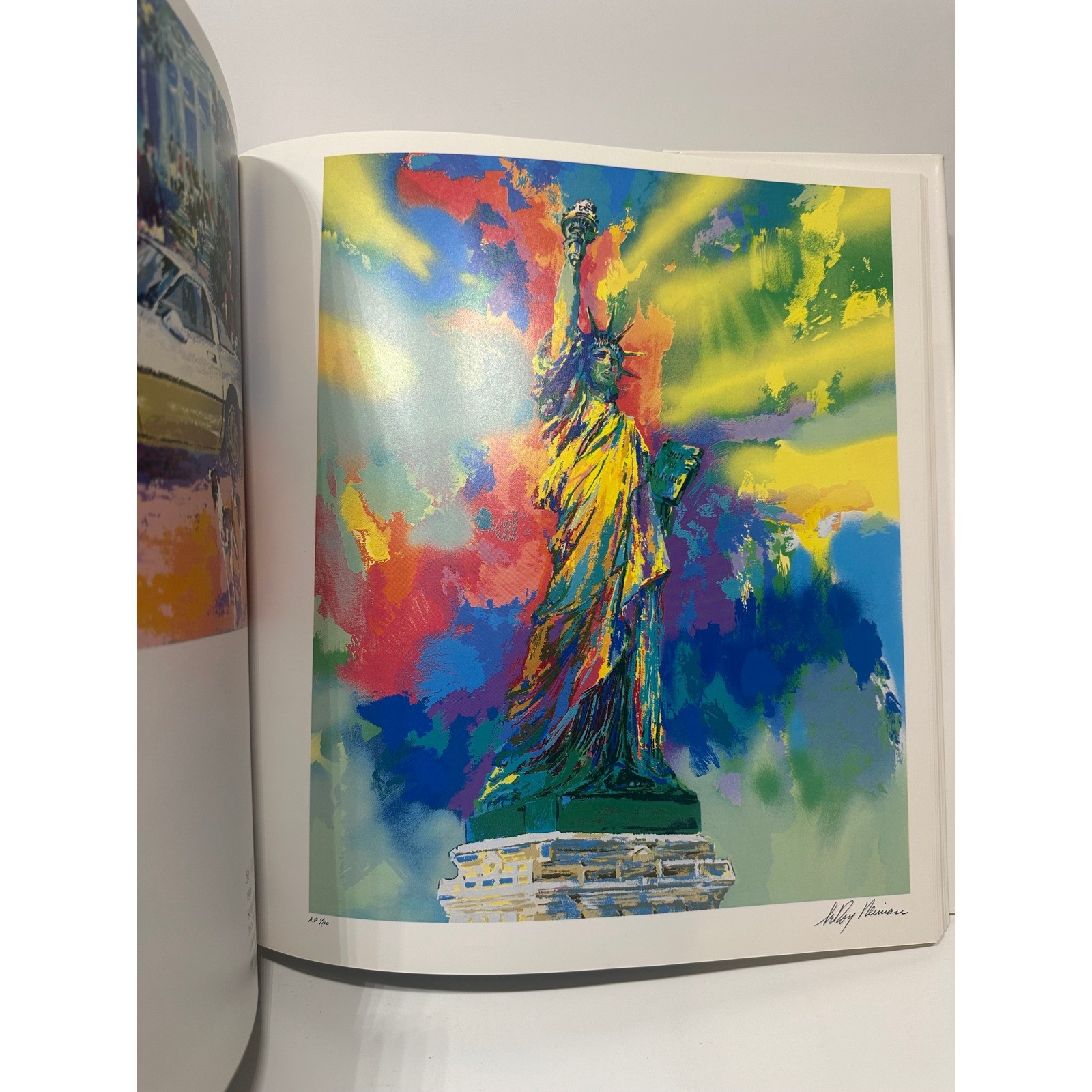 The Prints of LeRoy Neiman 1980 1990 A Catalogue Raisonne Art Book HC VG Signed