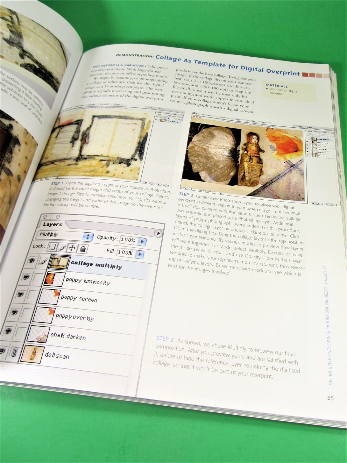Digital Art Studio – Combining Inkjet Printing with Traditional Art Materials