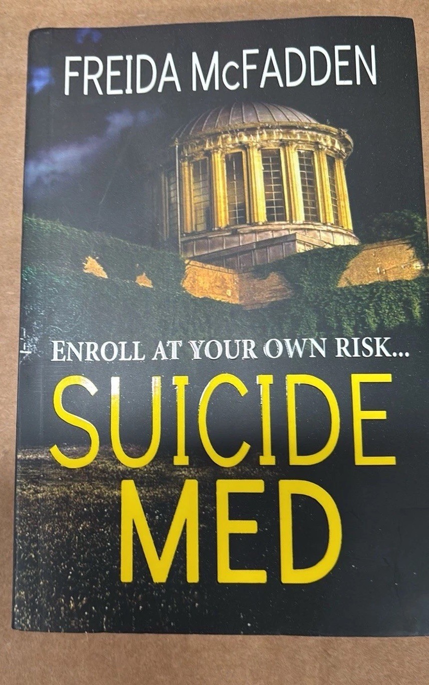 Suicide Med Paperback Book Frieda McFadden Out of Print Authentic Rare