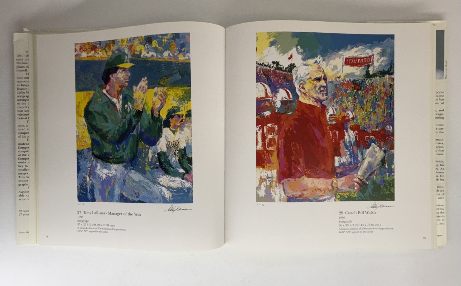 The Prints Of Leroy Neiman 1991-2000 signed