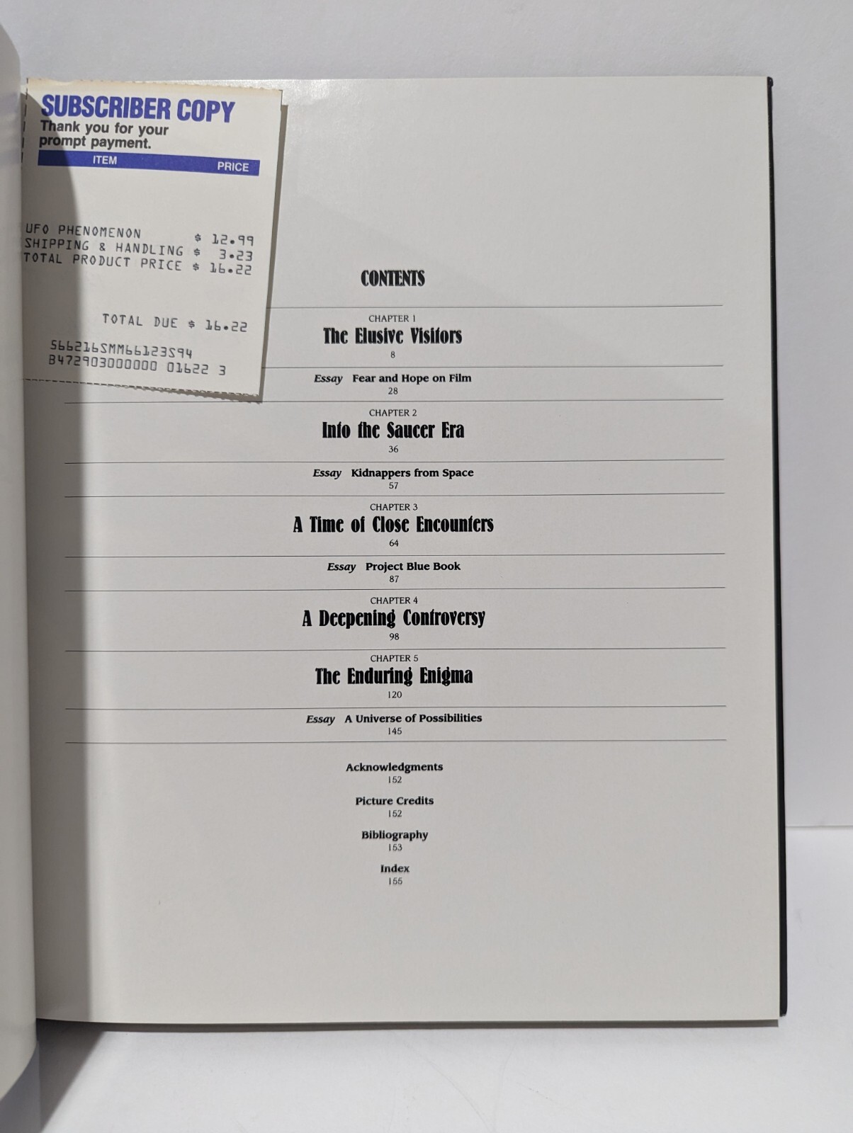 Vintage Time Life HC Mysteries of the Unknown “The UFO Phenomenon”