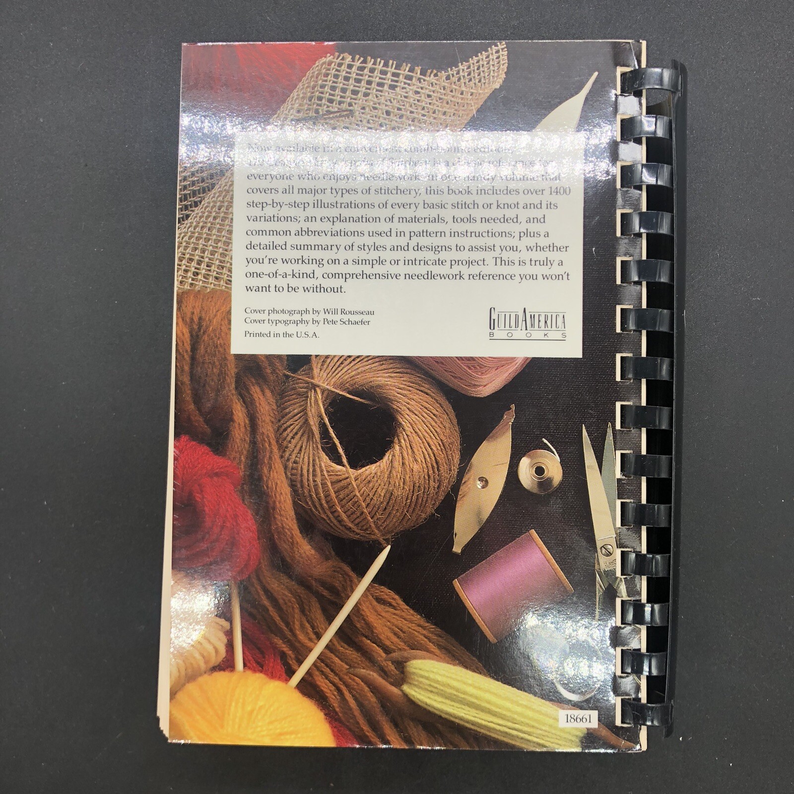 The Complete Encyclopedia of Stitchery Spiral Bound Mildred Graves Ryan 689 Page