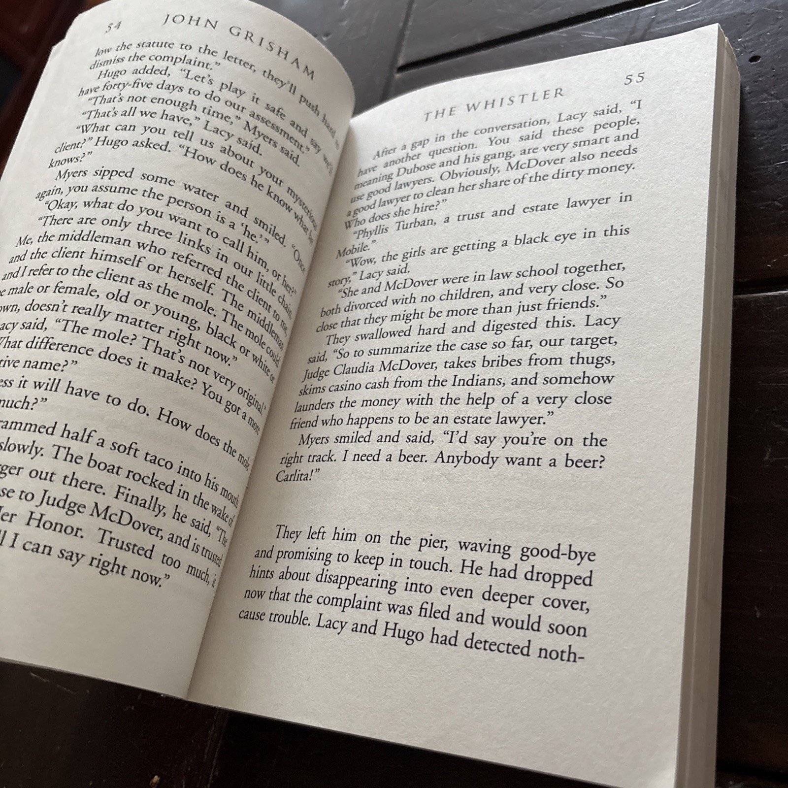 Whistler by John Grisham (2016, Trade Paperback)