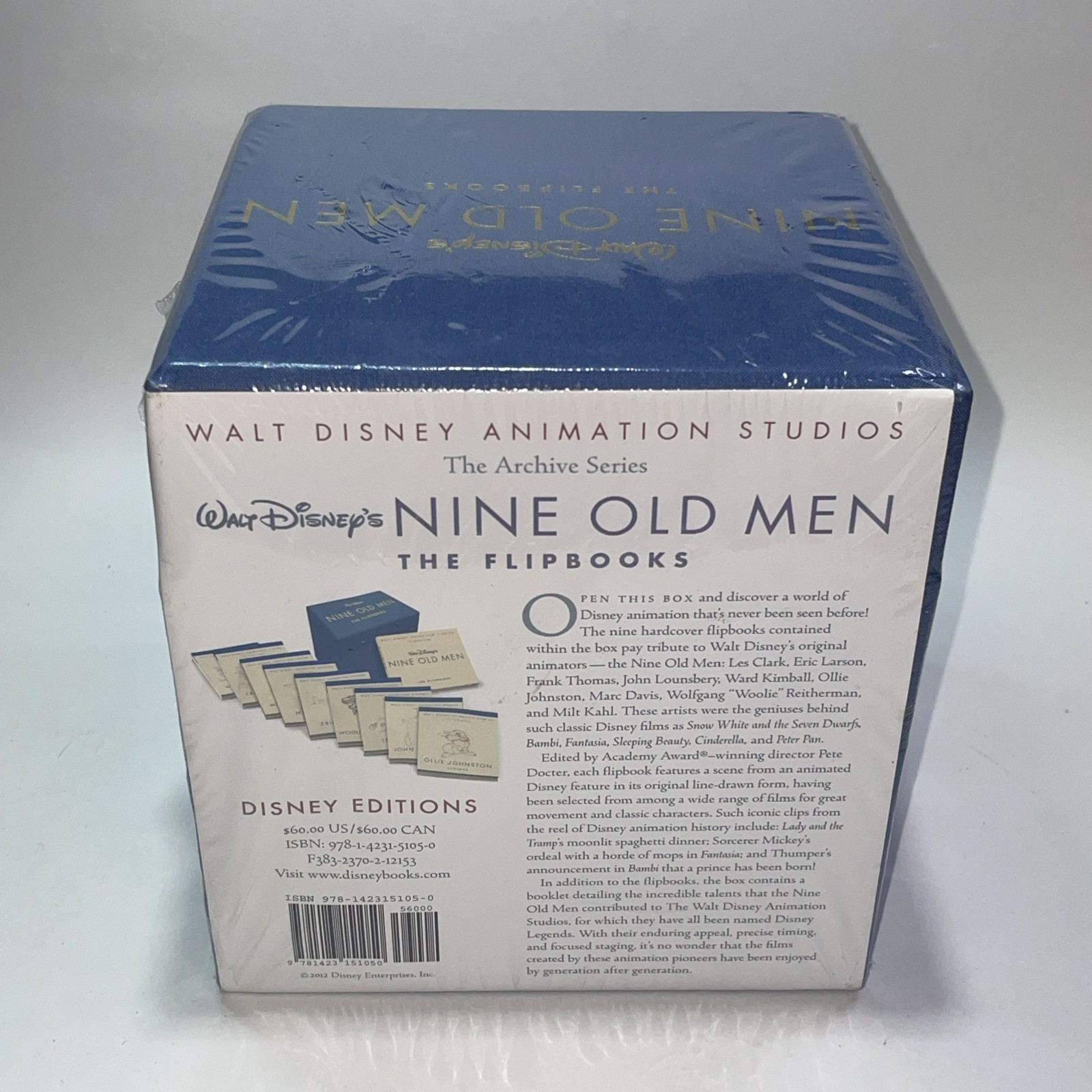 Walt Disney’s Nine Old Men Flipbooks Box Set Disney Editions Animation Archive