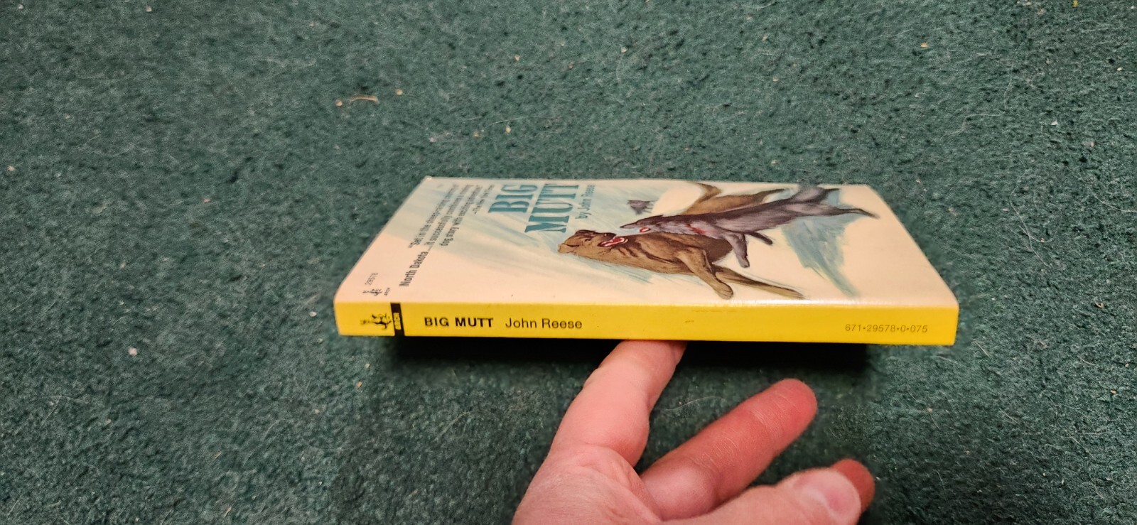 1973 BIG MUTT John Reese Illustrated Rod Ruth Archway Paperback