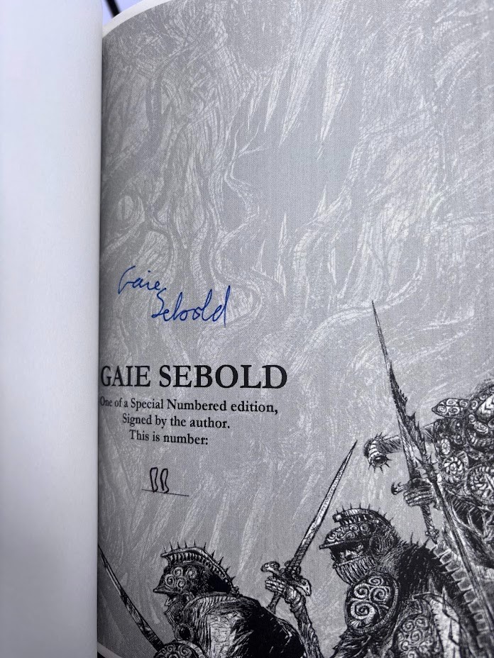 Signed Lettered BB NewCon Press Novella Set 6 Blood & Blade 4 Book Slipcase 1st