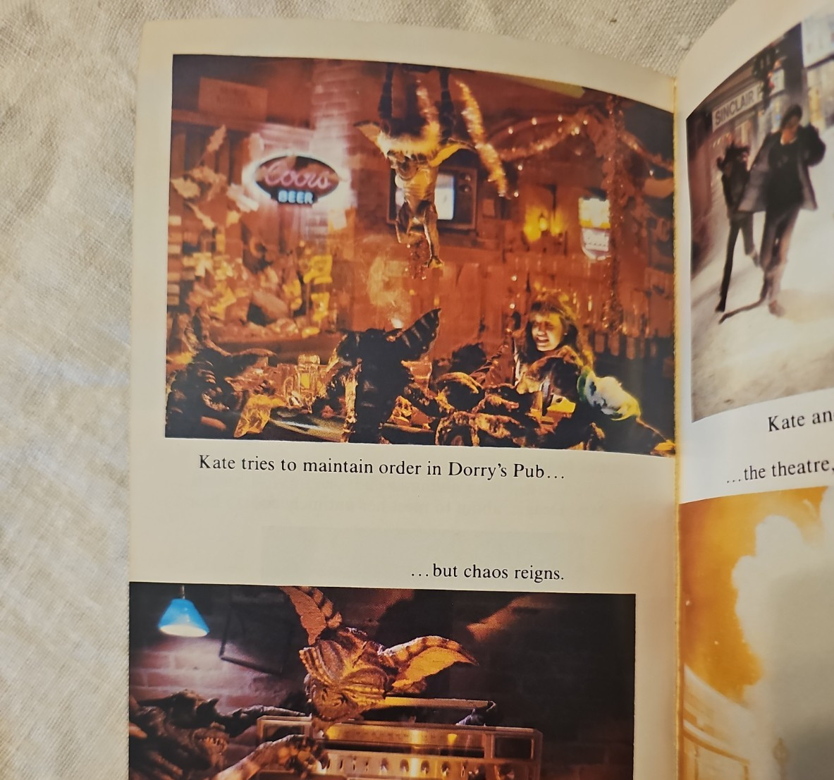 Vintage Gremlins Book by George Gipe Steven Spielberg Avon Illustrated Photos