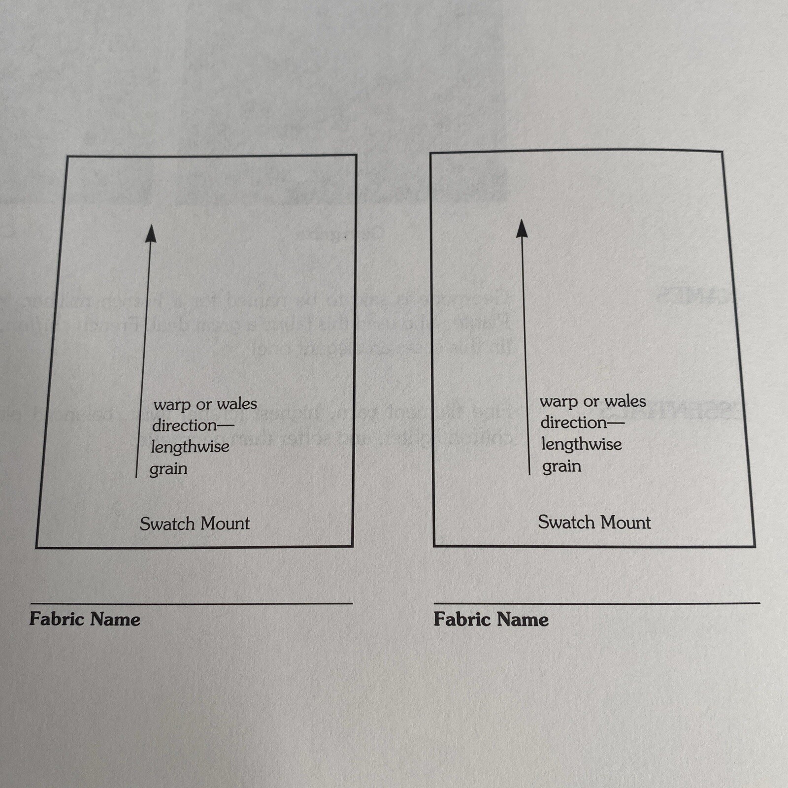 Fabric Glossary by Mary Humphries Textile Fibers Reference Guide Comb Bound