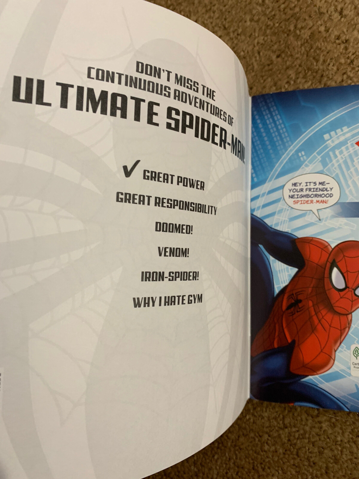 Ultimate Spider-Man – Great Power Vol. 1 by Disney Book Group Staff 2012