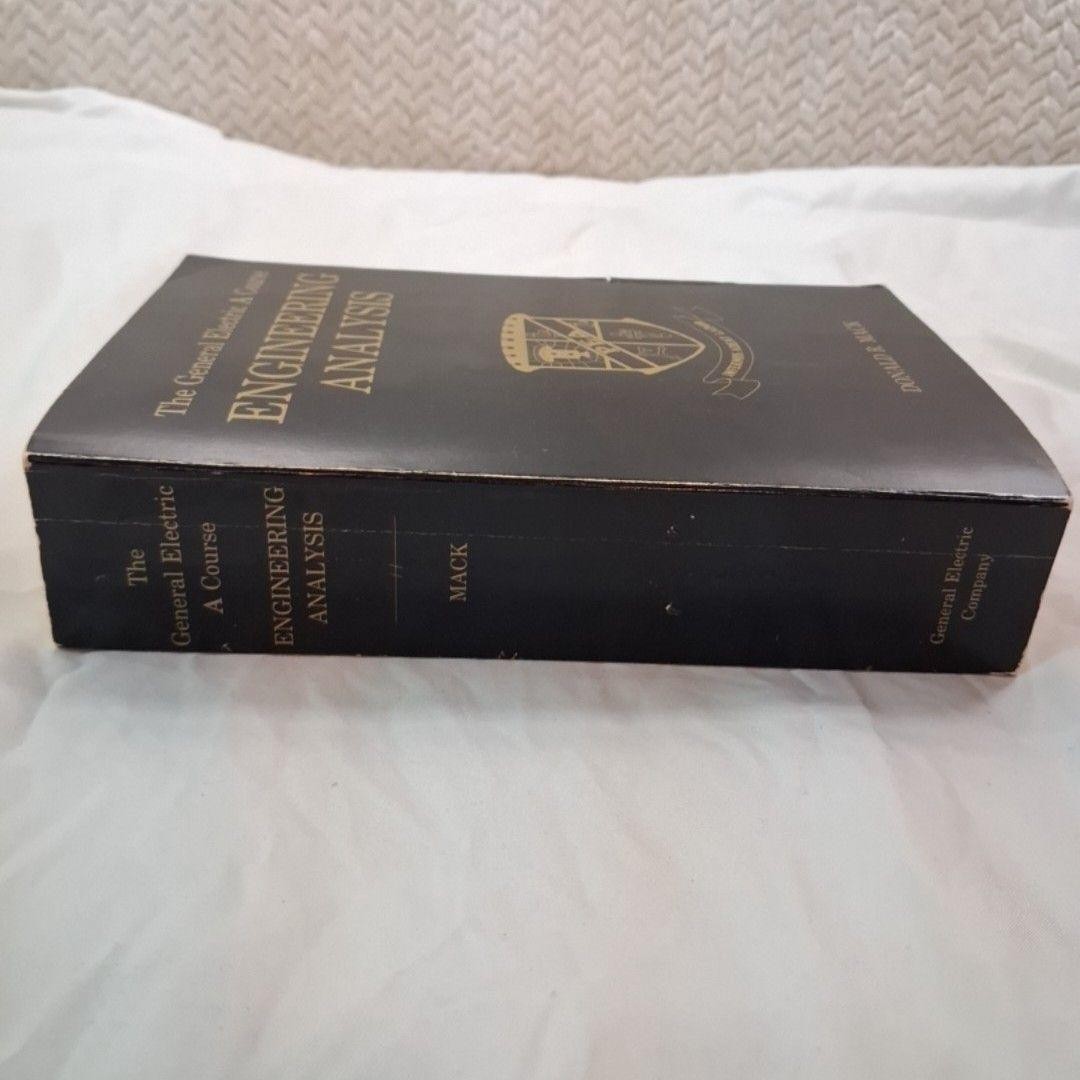 The General Electric A Course ENGINEERING ANALYSIS Donald R. Mack Paperback 1982