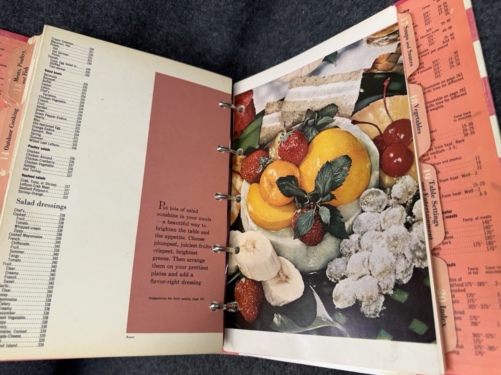 Vintage Better Homes and Gardens New Cook Book 1953 1st Edition 7th Print ~ EXC