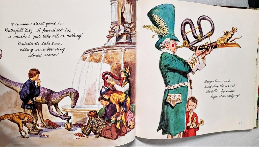 Dinotopia by James Gurney Hardcover Illustrated Book 1st Edition 159 Pages 1992