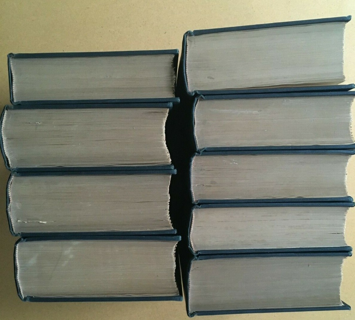 The Works of Charles Dickens, 9 vol, HC, National Library Edition, Illustrated