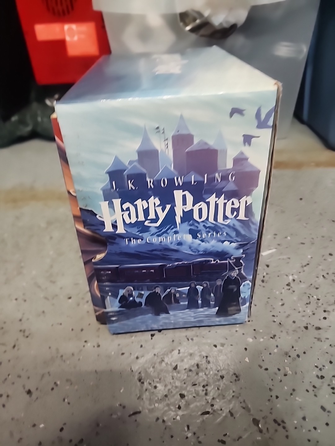Harry Potter The COMPLETE SERIES by Rowling Paperback Scholastic Set Books 1-7
