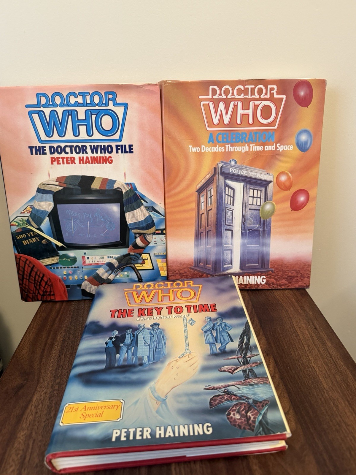 Lot of 3: Doctor Who – A Celebration, Doctor Who File, & Key to Time Books