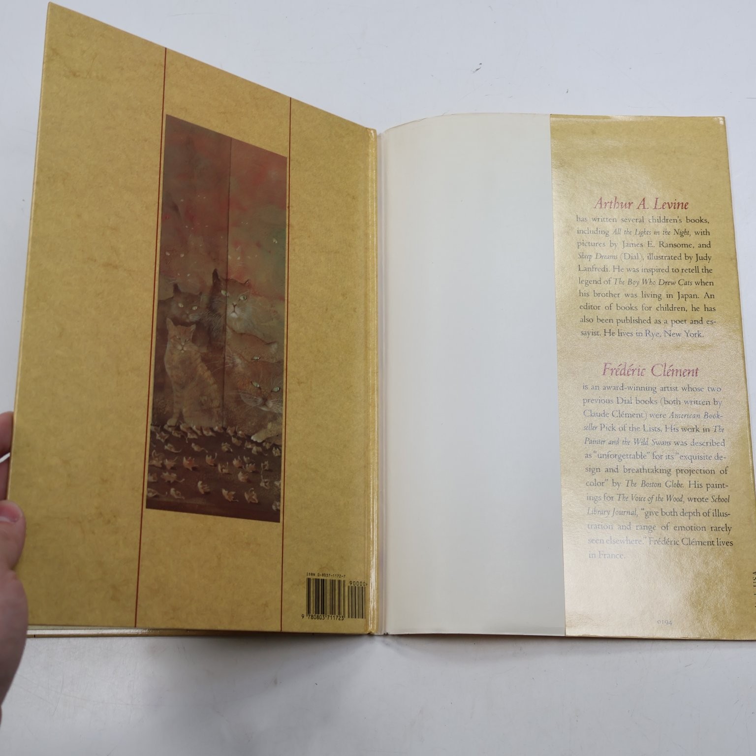 The Boy Who Drew Cats Arthur A. Levine 1994 Illustrated Folklore Dial Books