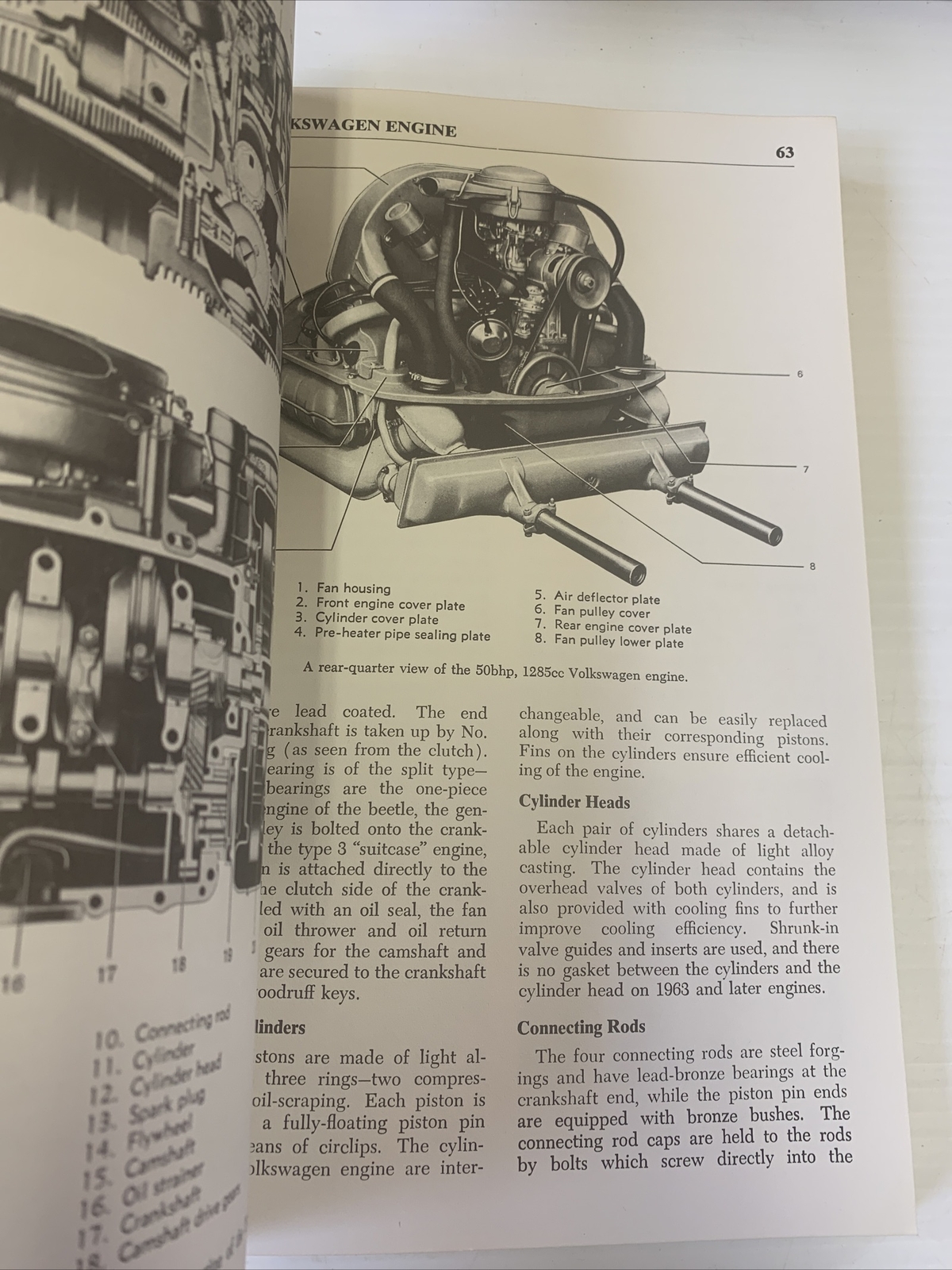 Volkswagen Chiltons Repair Tune up 1949-71 SC 1974 212 Pages Very Clean 91J