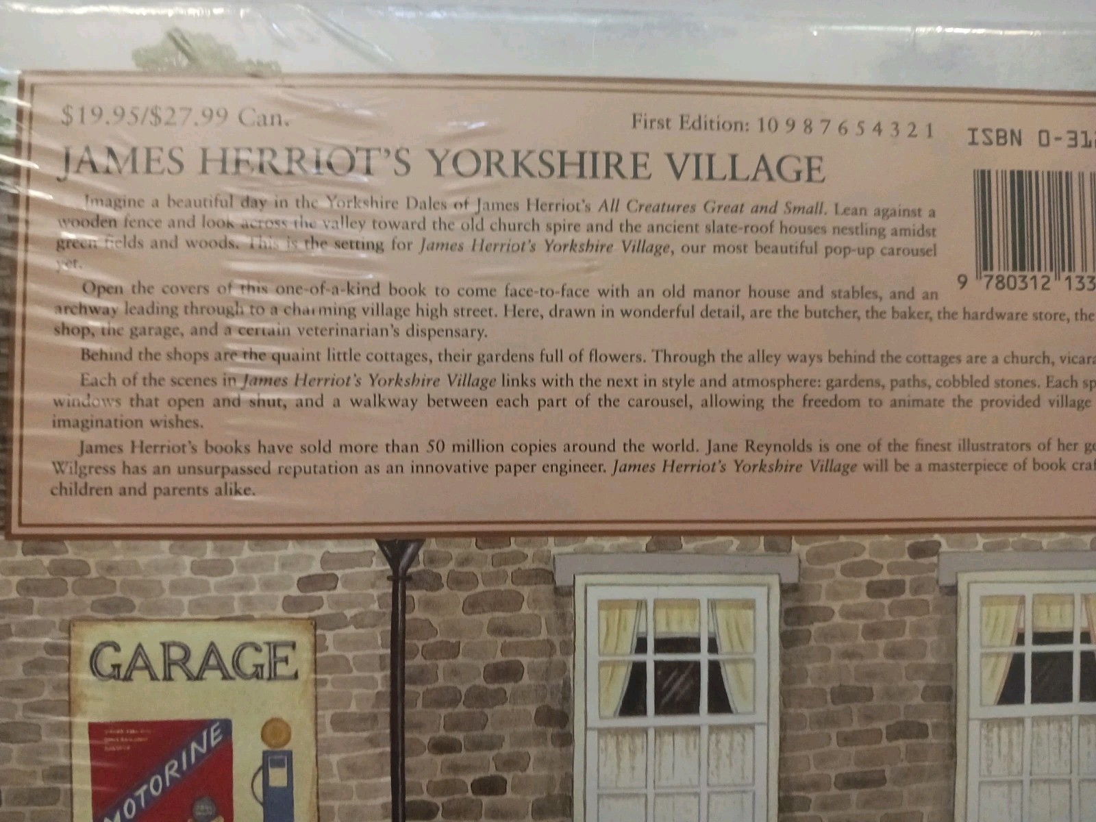 James Herriot’s Yorkshire Village: A Pop-Up Book New Hardcover In Shrink-Wrap Ve