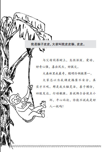 阅读中文小说，轻松学习中文，全套共36本365个成语，中国小学生课外阅读推荐书《大森林传奇》第一部，6本60个成语，小动物们带你走进真善美的世界