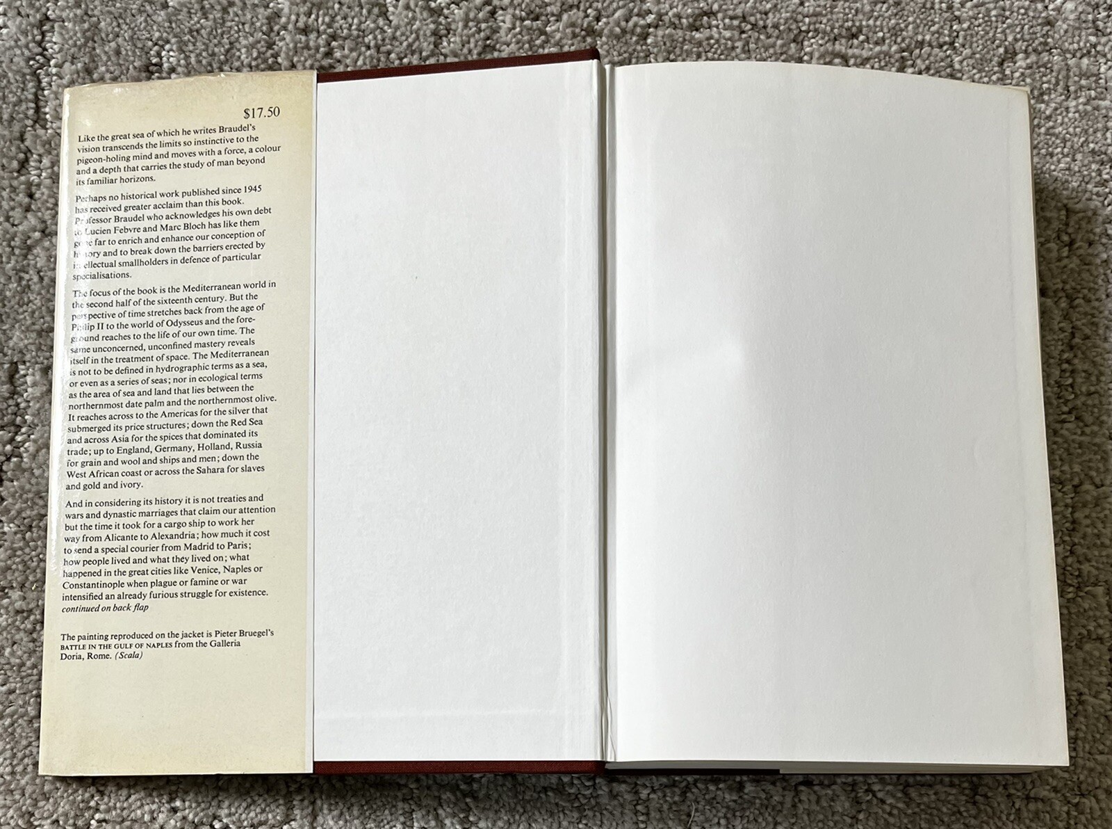 THE MEDITERRANEAN Volume 2 By Fernand Braudel