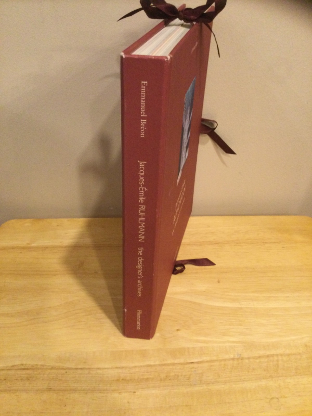 JACQUES-EMILE RUHLMANN: THE DESIGNER’S ARCHIVES Emmanuel Breon Illustrated 2 BKS
