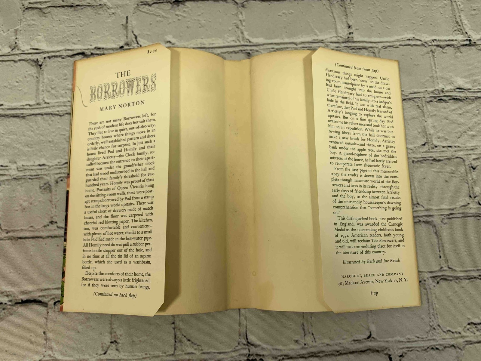 The Borrowers · Mary Norton [1st Edition · Later Print · 1953]