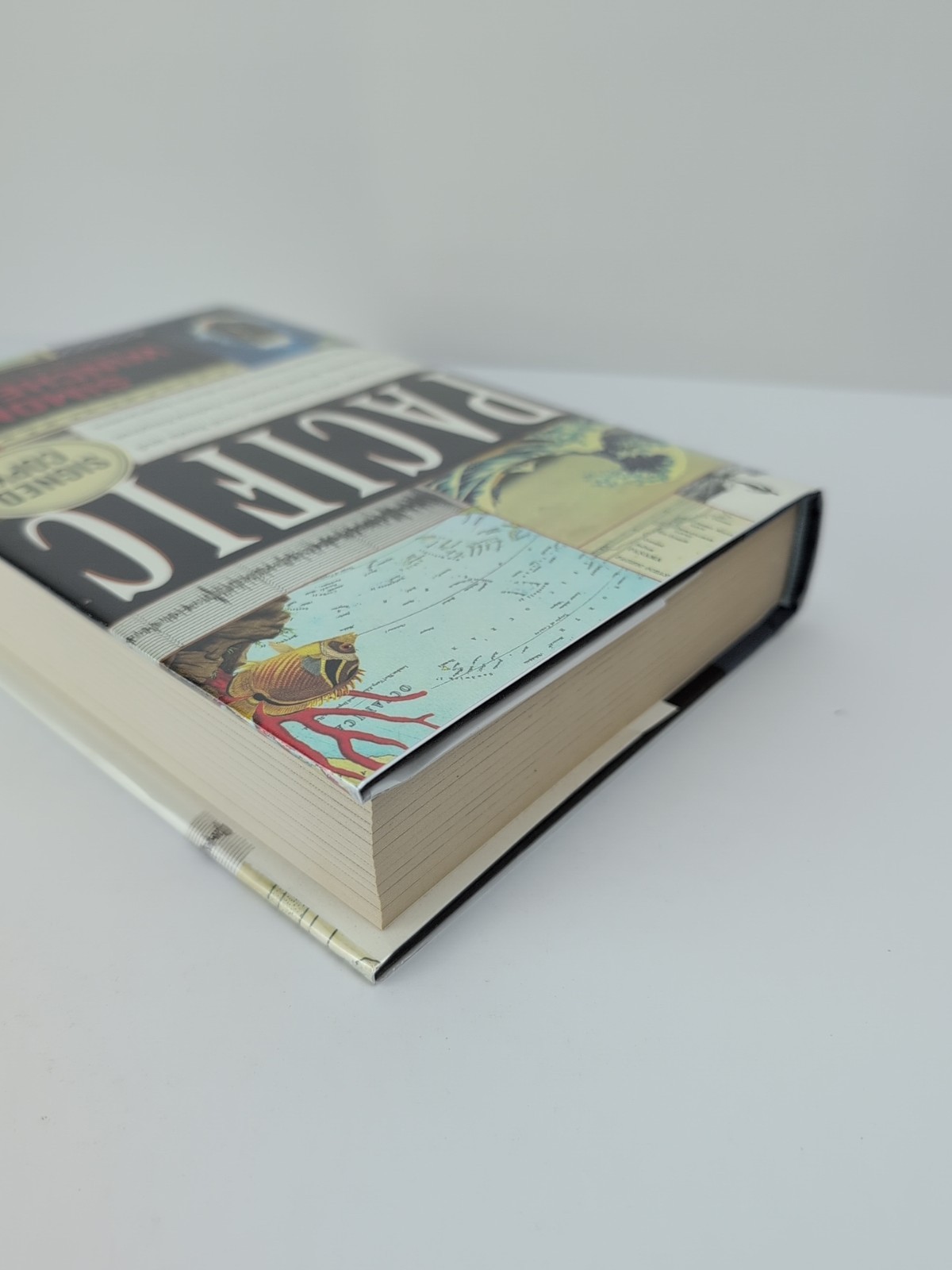 SIGNED Pacific by Simon Winchester 1st Edition First Printing 2015 HCDJ