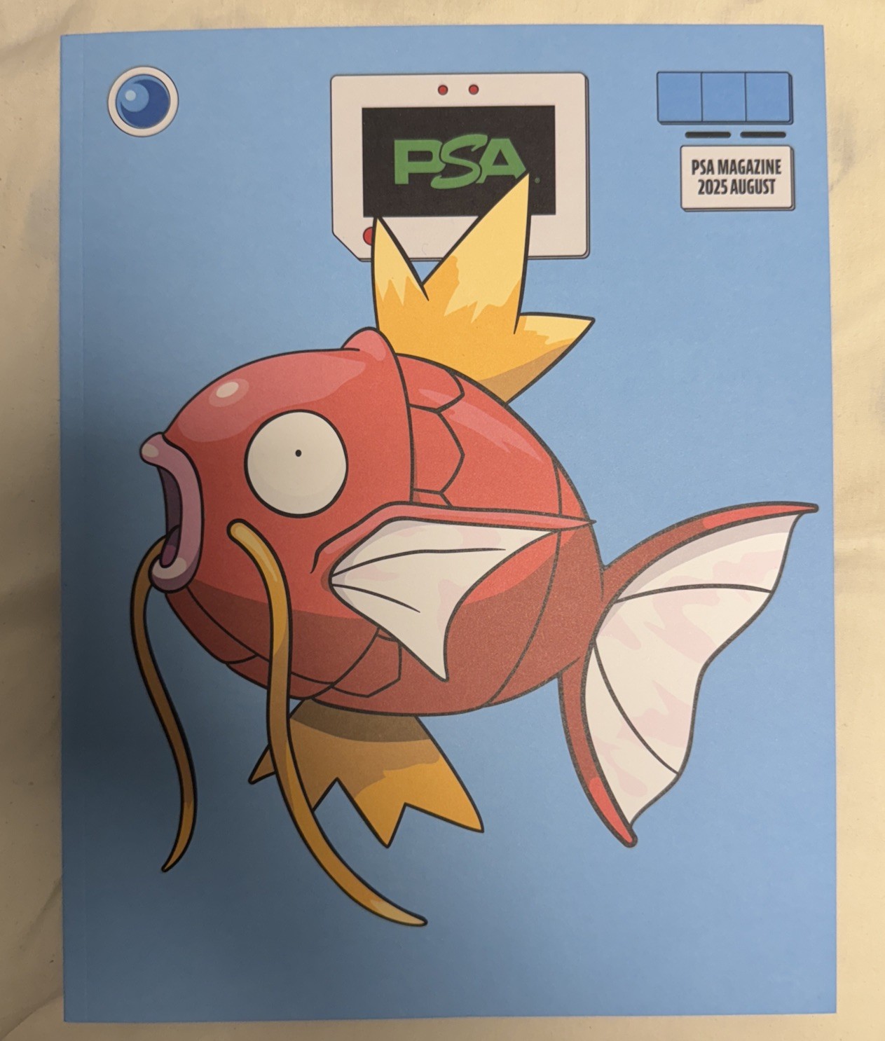 PSA Magazine August 2025 Volume 17 Magikarp Base Cover