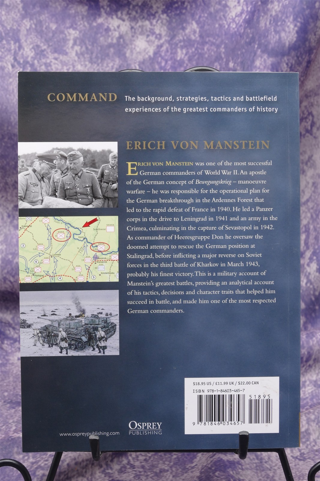 Erich Von Manstein: Leadership-strategy-conflict by Robert Forczyk Paperback