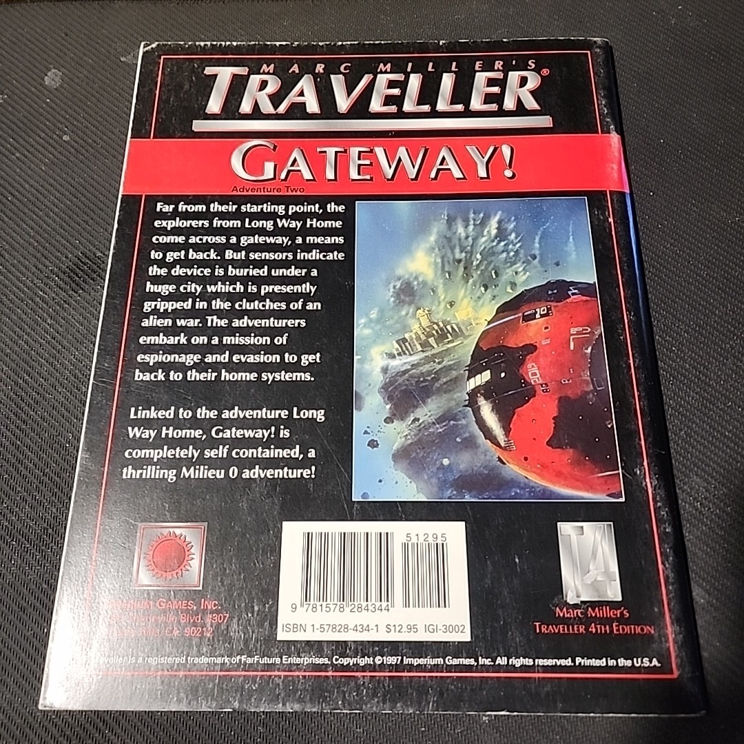 Gateway! (T4 – Marc Miller’s Traveller) David Burden Imperium Games