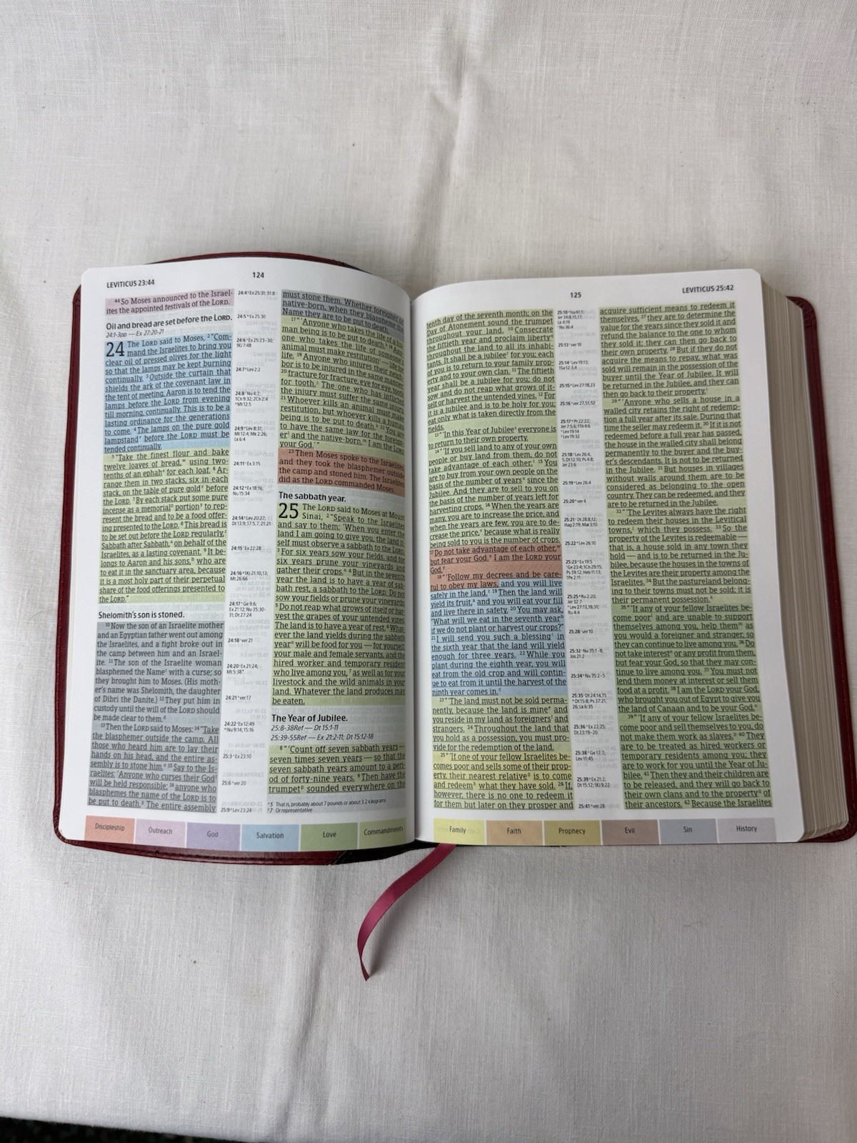 Holman Rainbow Study Bible NIV Holy Scriptures New International Version Leather