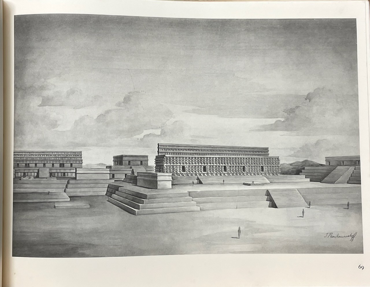An Album of Maya Architecture / Tatiana Proskouriakoff / 1978 HC DJ Illus.