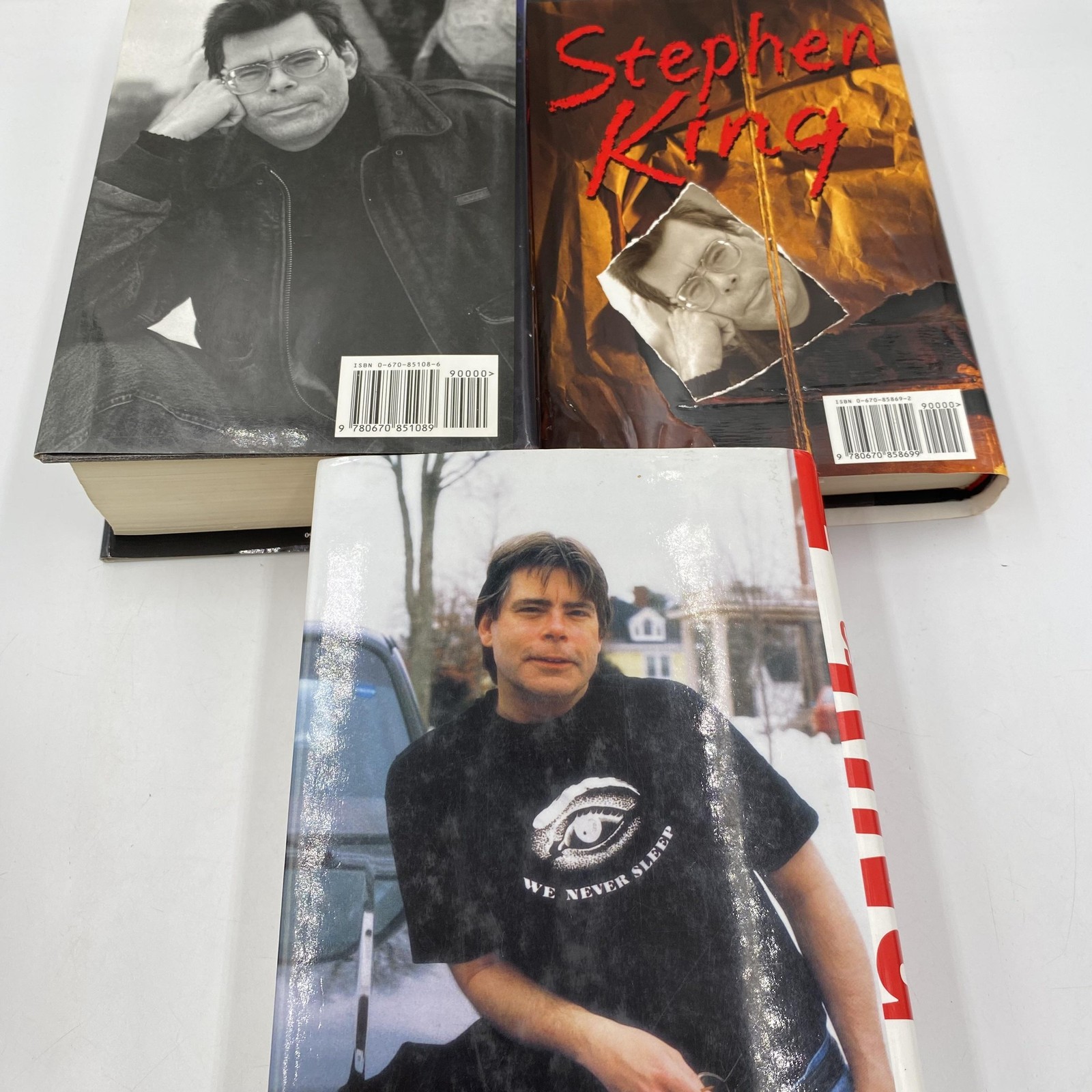 Vintage Stephen King Nightmares Dreamscapes Rose Madder Insomnia Lot 3 HC Horror