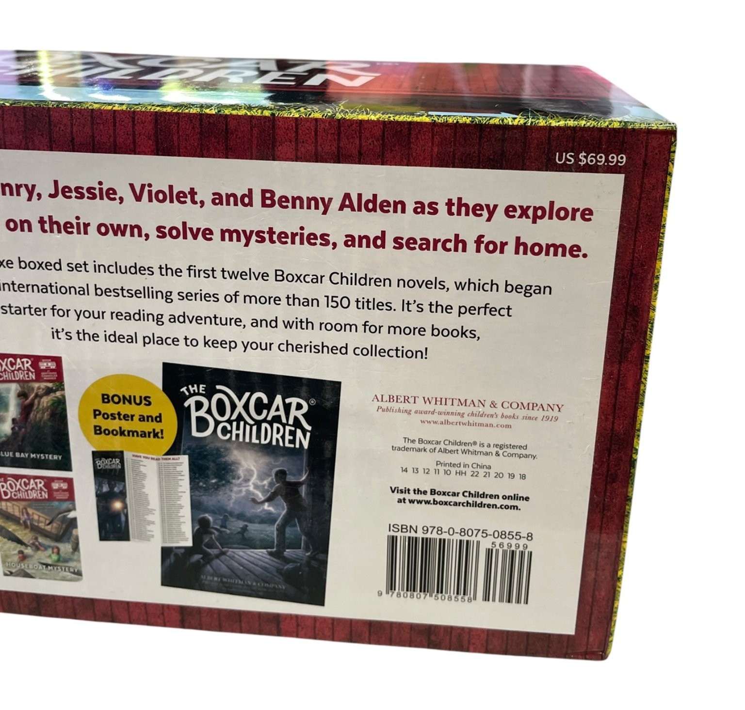 Boxcar Children First 12 Novels Deluxe Box Set Gertrude Chandler Warner 2018