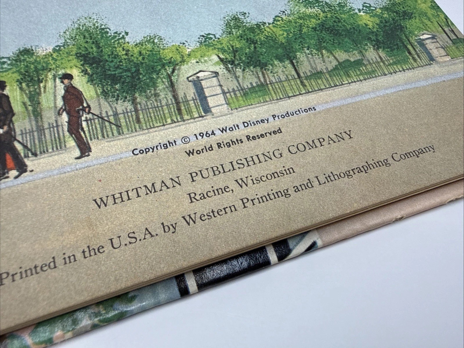 Vtg 1964 Mary Poppins Whitman Top Tales Hardcover Book Walt Disney Authorized