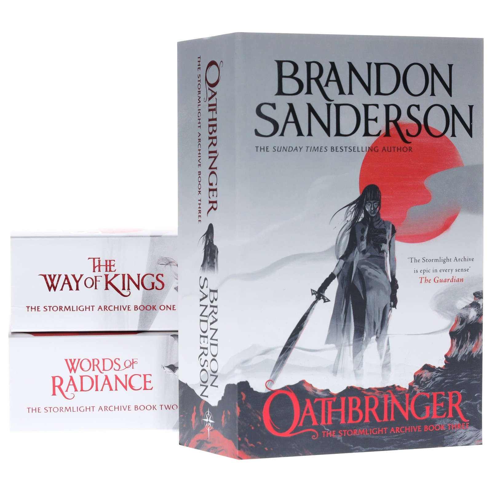 The Stormlight Archive Series By Brandon Sanderson (Book 1-3) 3 Books – PB